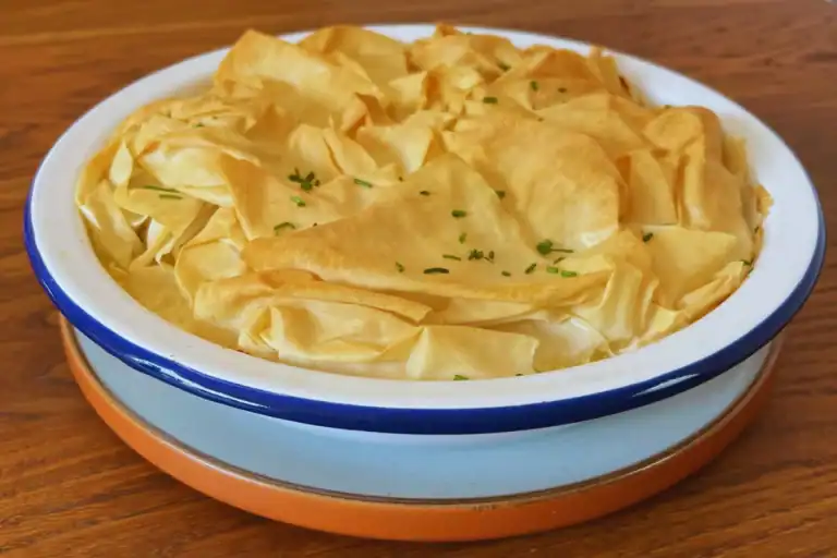 Fish Pie with Filo Pastry